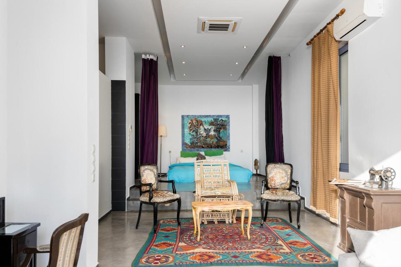 Serenity Boutique Suites Athanion Bagian luar foto